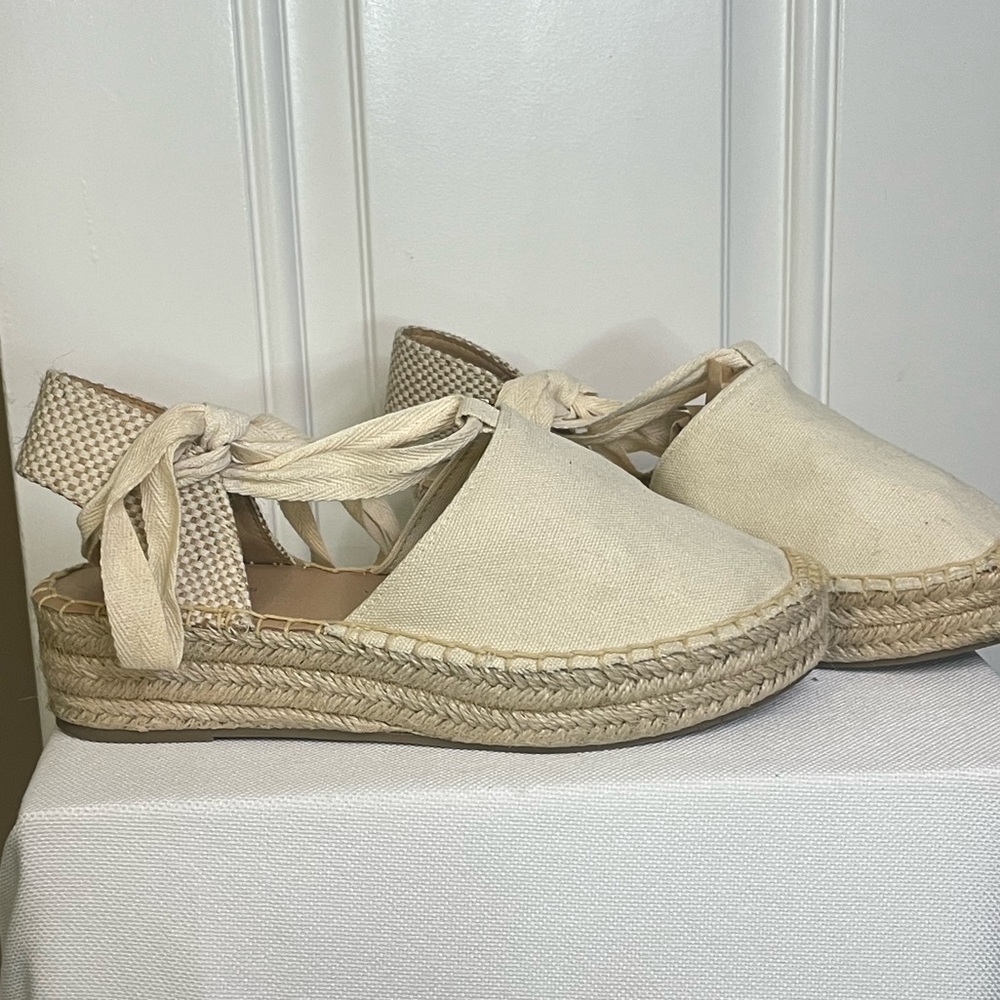 ☀️Ankle wrap SODA espadrilles I'm Canvas - Picture 3 of 11